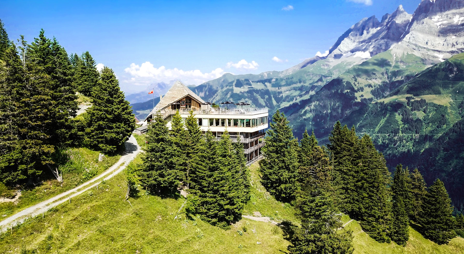 Plein Ciel face aux Dents du Midi
