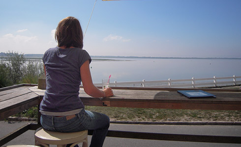 Vue sur la Baie de Somme depuis Les Tourelles